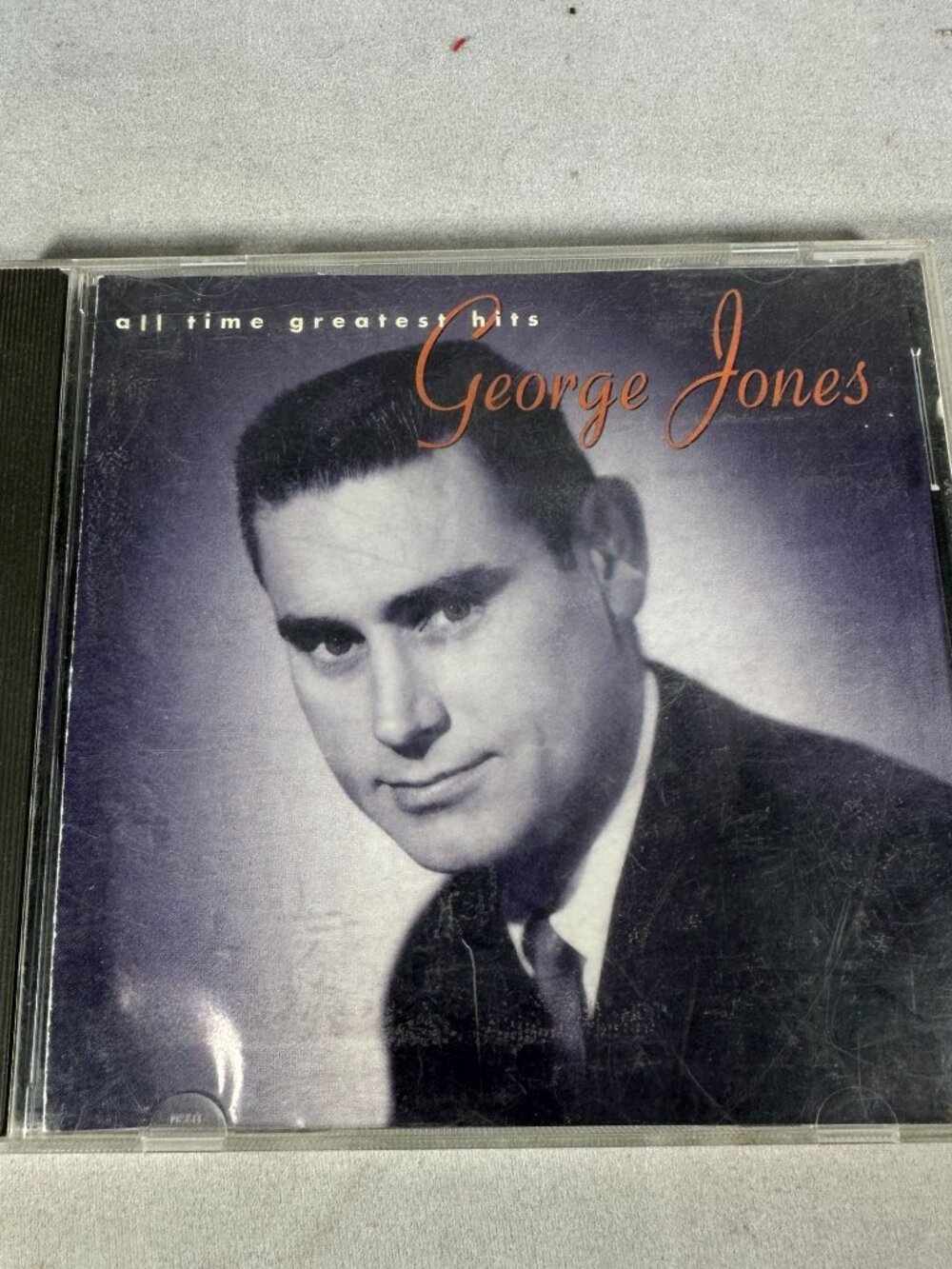 George Jones All Time Greatest Hits CD Liberty Records 1994 Country Music